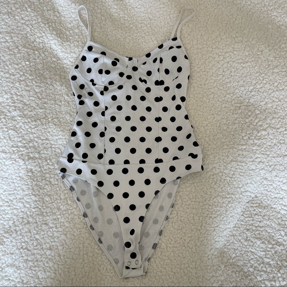 Zara polka dot bodysuit in great condition